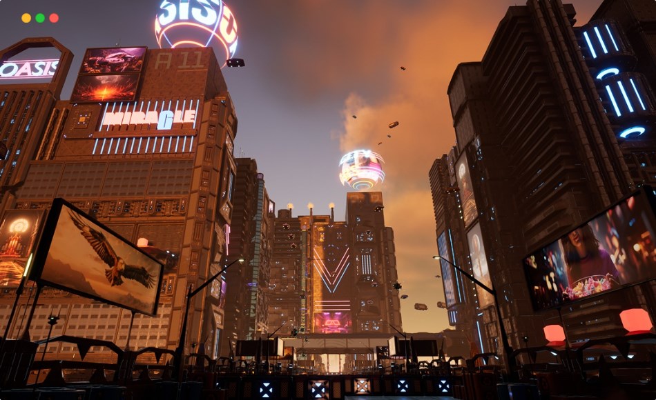 【UE5】赛博朋克城市 Cyberpunk SkyCity