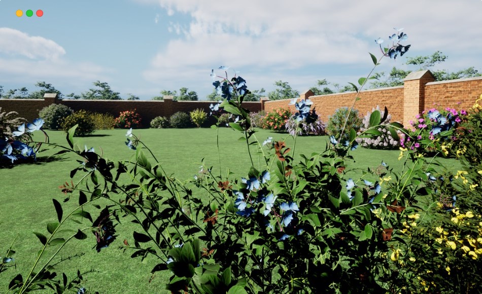 【UE5】灌木植物系列 Flowering Shrub Collection