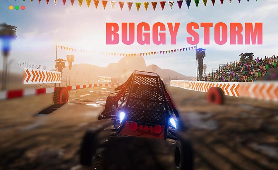 Unity开发 – 越野赛车游戏开发模板 Off-Road Racing Game