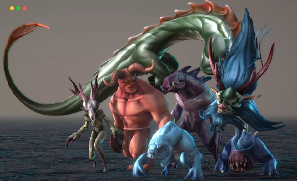 Unity角色 – 怪物生物 Monster Creatures