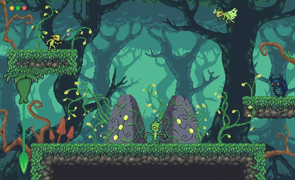 Unity资产 – 银河战士冒险游戏 Metroidvania Adventure