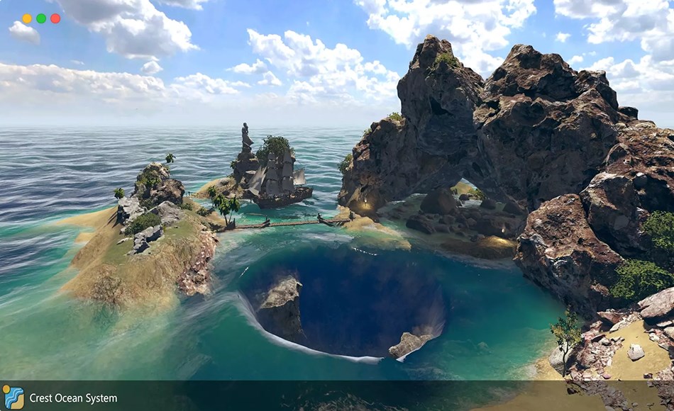 Unity插件 – 河流湖泊水系统 Crest Water 4 URP (Ocean, Rivers & Lakes)