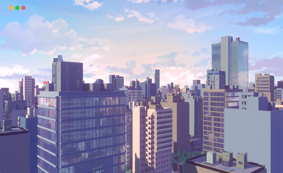 Blender插件 – 动漫城市创建工具 Quick Anime City Ver2.1