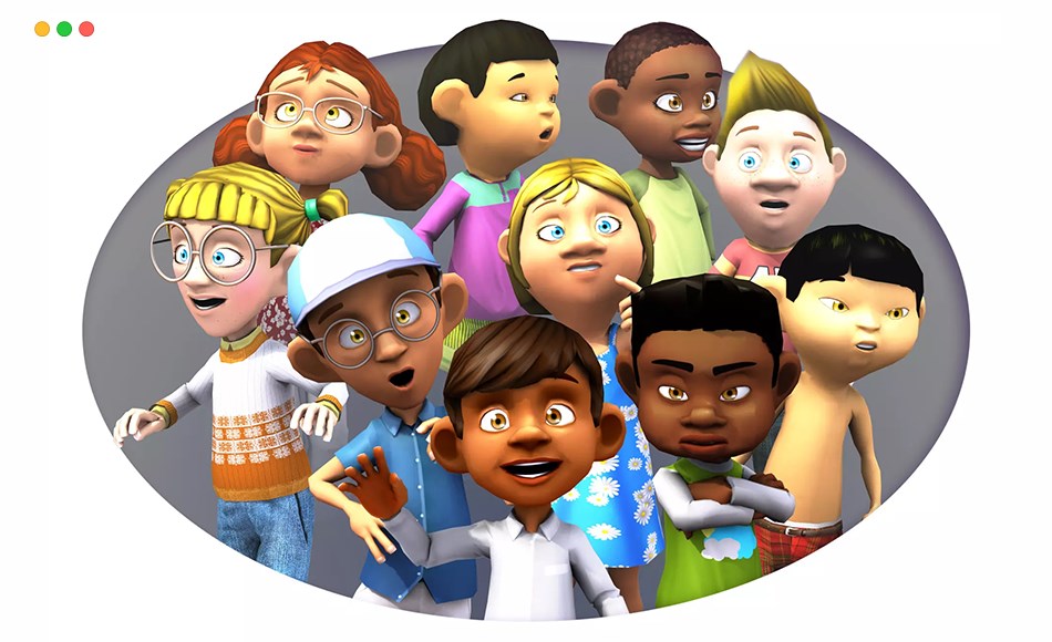 Unity角色 – 卡通儿童角色 Toon kids