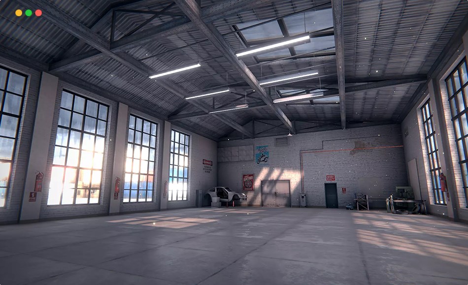 Unity资产 – 车库场景 Garage Pack Vol.02