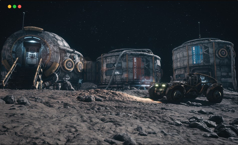 【UE5】行星表面殖民地 Planet Surface Colony