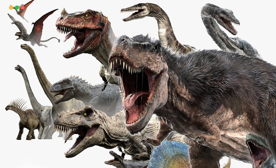 模型资产 – 电影级侏罗纪恐龙模型合集 Maya Film-Quality Jurassic Dinosaur Model Pack