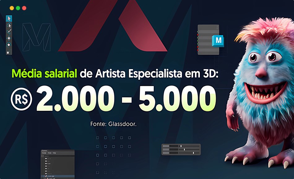 【中文教程】Maya教程 –  Xgen 毛发教程 Grooming: Pelos com Xgen Interactive no Maya