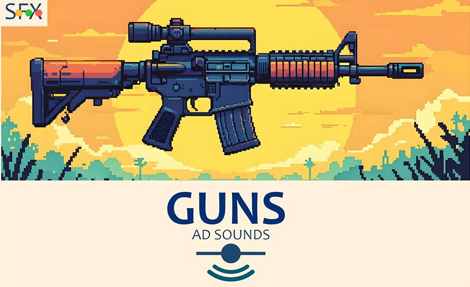 Unity音效 – 武器声音音效 Guns Sounds – Sound Effects