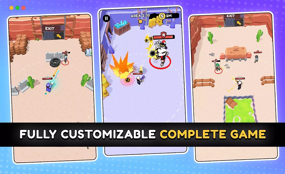 【更新】Unity开发 – 射击游戏开发模板 Squad Shooter | Template + Editor