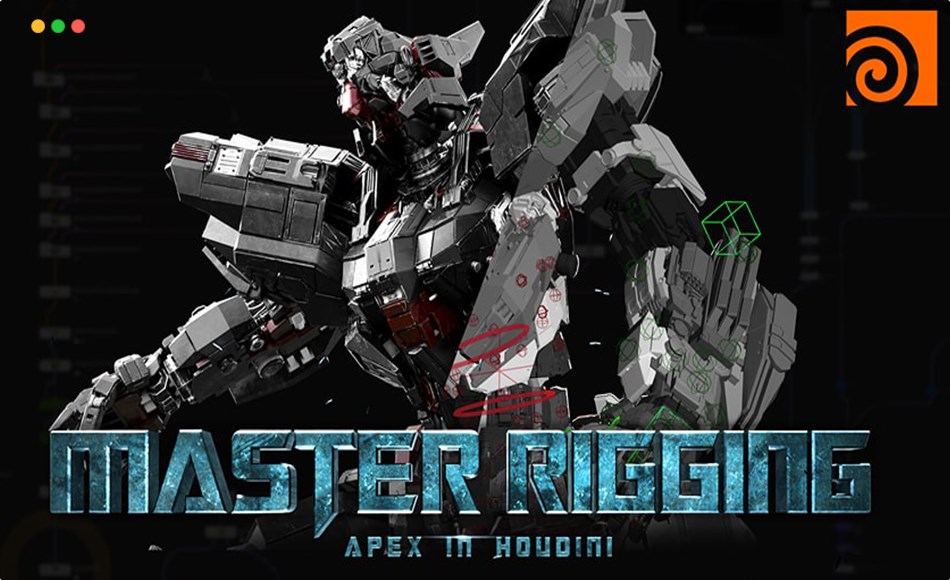 【中文字幕】程序化绑定教程 Master Rigging: APEX in Houdini