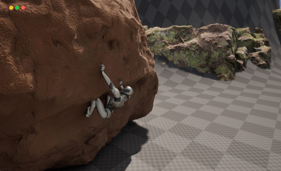 【UE5】程序化攀爬系统 Procedural Climbing with Control Rig