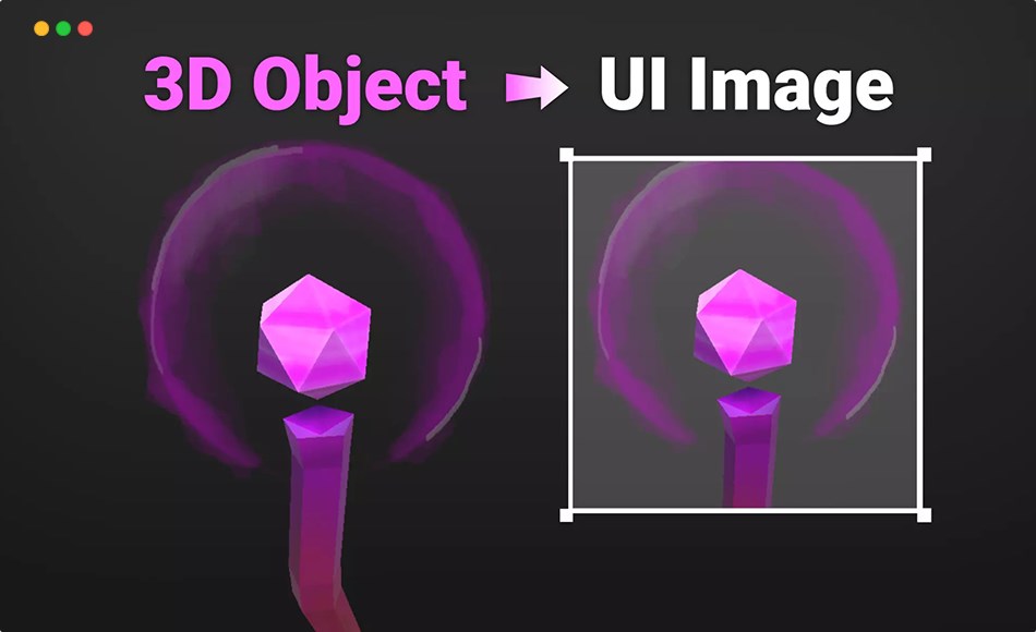 Unity插件 – 3D Object Image for UGUI – MiniMap Inventory Portrait