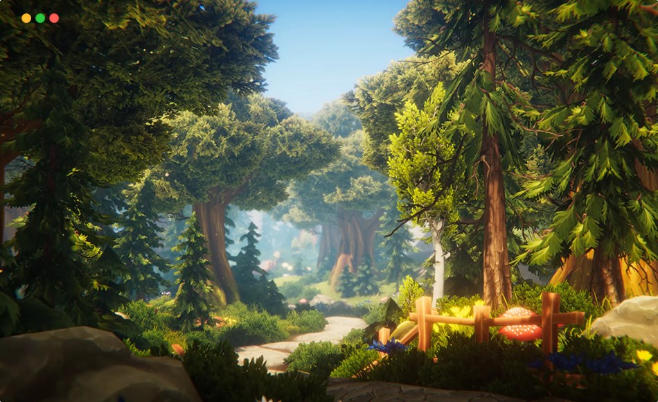 Unity场景 – 幻想森林环境 Fantasy Forest Environment