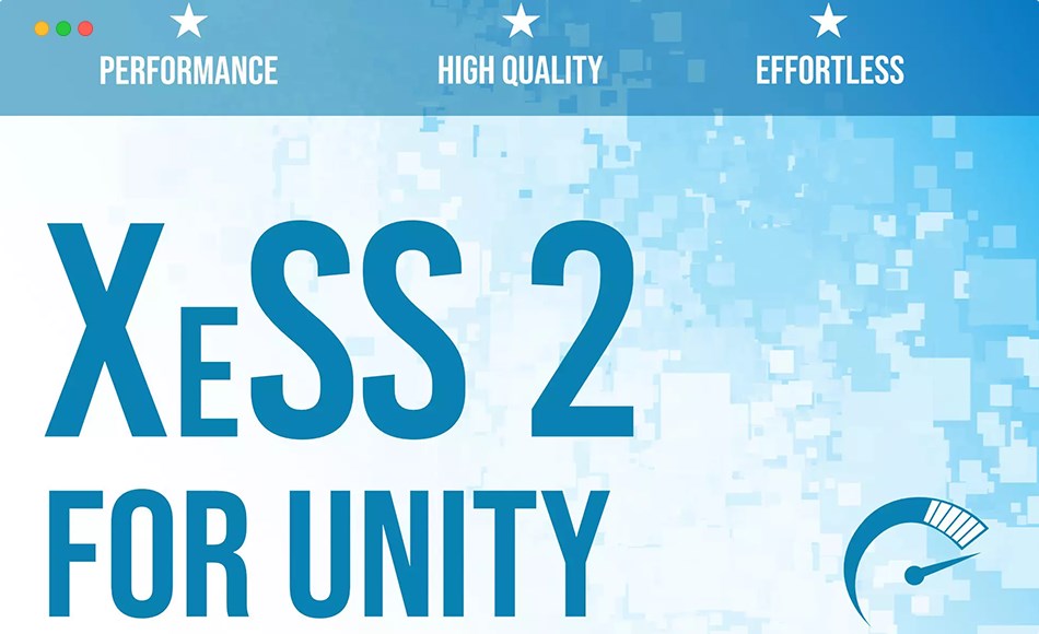 Unity插件 – 帧速优化插件 XeSS 2 – Upscaling for Unity