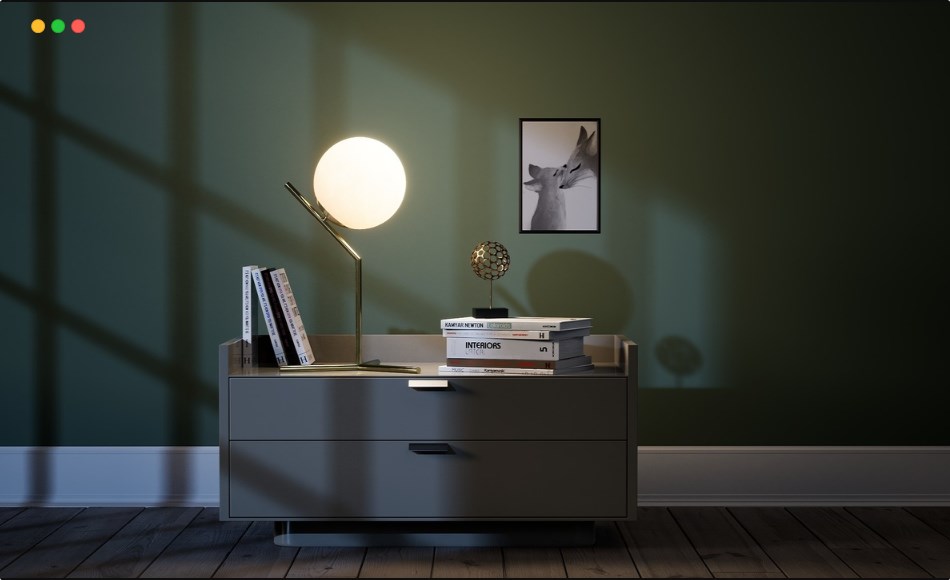 【UE5】现代灯具 Horizon Lighting Collection 01 (Modern Lamps)