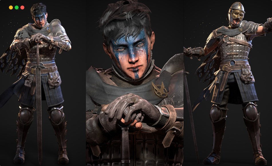 【UE5】英雄雇佣兵战士 Hero Mercenary Warrior