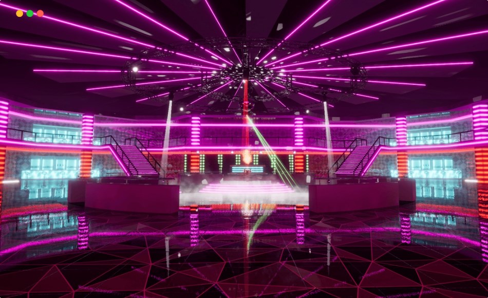 【UE5】夜总会场景 Dance Night Club