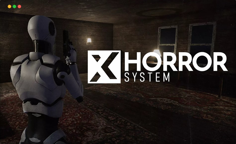 Unity资产 – 惊悚恐怖游戏系统 HORROR SYSTEM