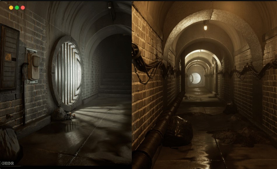 【UE5】模块化下水道和隧道 Modular Sewers & Tunnels (Modular Sewers, Modular Tunnels, Modular Corridor)