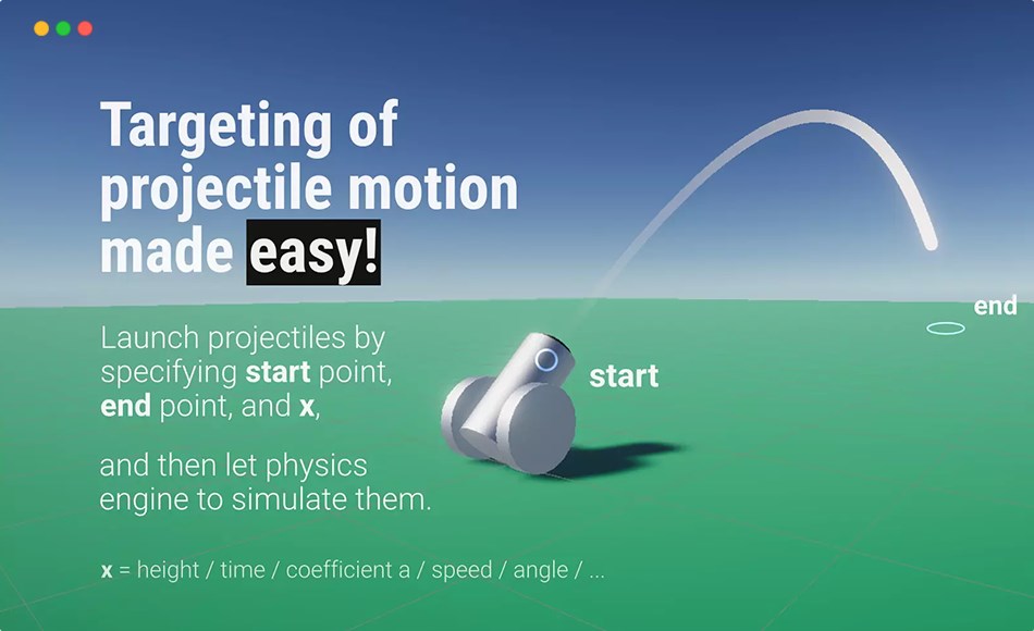 Unity插件 – 射弹游戏工具包 Projectile Toolkit 3