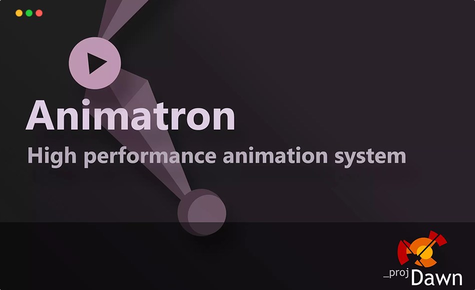 Unity插件 – 模块化动画系统 Animatron