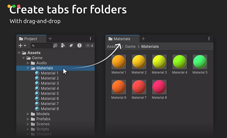 Unity插件 – 虚拟标签 vTabs 2