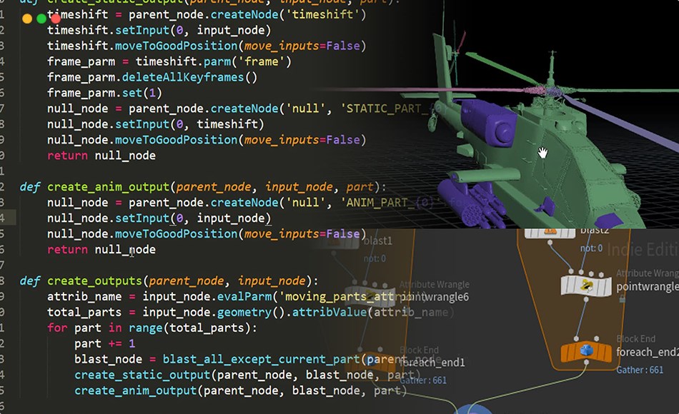 【中文字幕】高级 Python 编程 Advanced VEX & Python for Houdini TDs