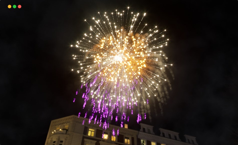 【UE5】烟花特效 Fireworks With Sounds