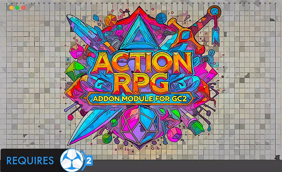 Unity插件 – 动作扮演游戏附加模块 Action RPG Addon Module for GC2