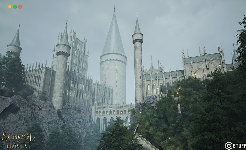 【UE5】魔法学院 School of Magic