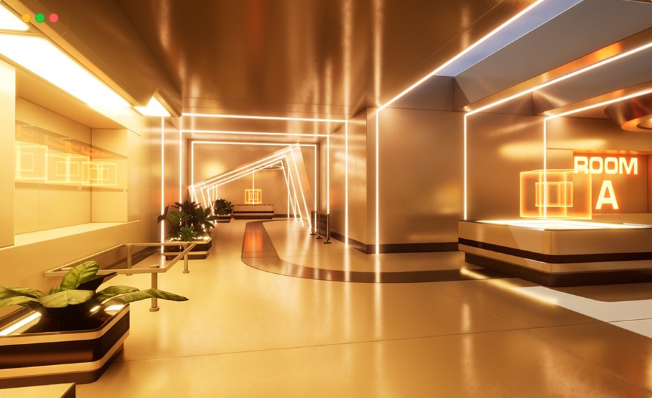 【UE5】室内展厅套件 Showroom Level Kit 8