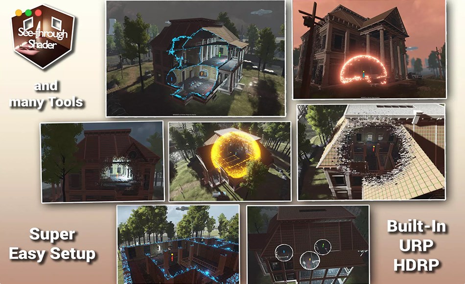 【更新】Unity材质 – 透视着色器 See-through Shader 【更新】Unity材质 – 透视着色器 See-through Shader