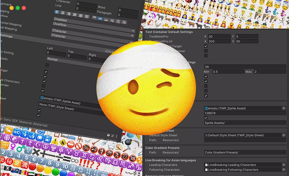 Unity资产 – 表情符号资产包 EmojiU