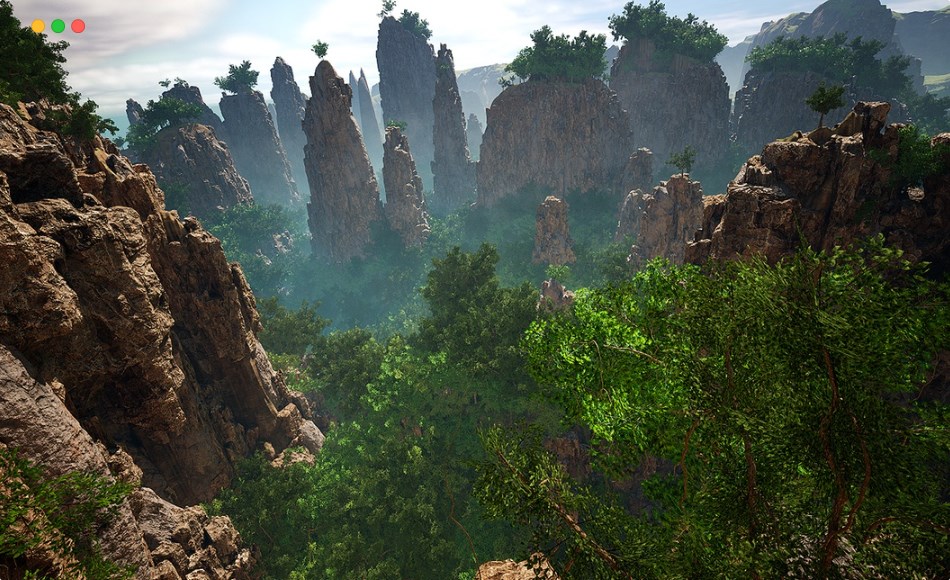 【UE5】张家界环境场景风景 8K Zhangjiajie Landscape Pack