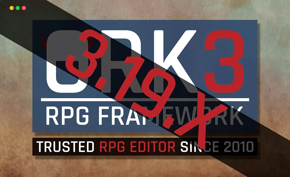 【更新】Unity插件 – RPG 游戏编辑器 RPG Editor: ORK Framework 3.19.X (2022)