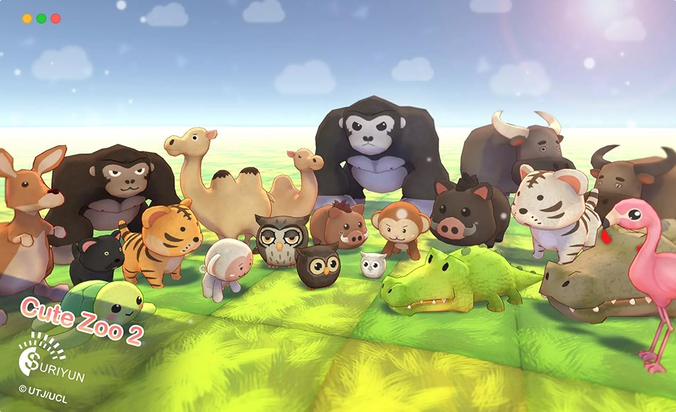 Unity资产 – 可爱动物资产包 Cute Zoo 2