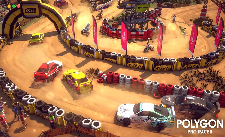 【UE5】职业赛车手 POLYGON – Pro Racer