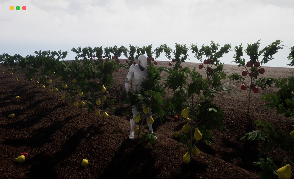 【UE5】交互式植物蔬菜动态系统 Full Interactive Physic Plants with Fruits and Veg – Dynamic System R13