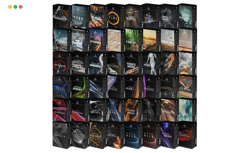 【音效素材】终极音效包  The Ultimate Sound FX Bundle – 4,000+