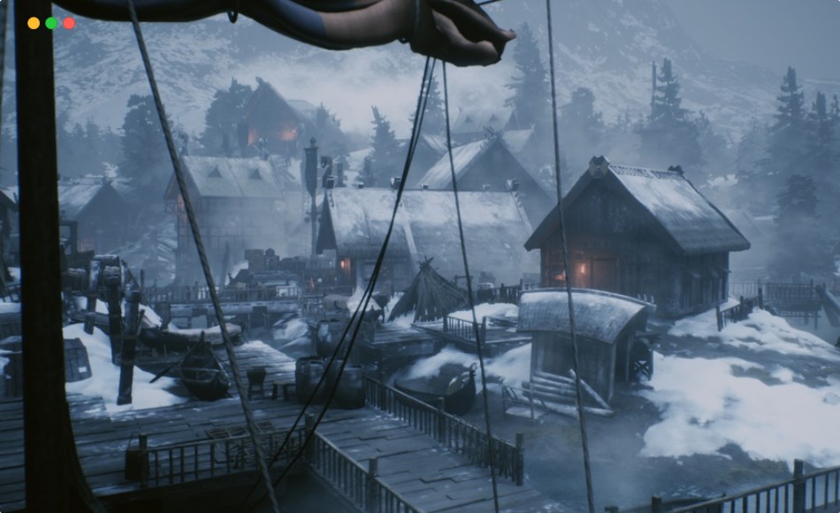 【UE5】中世纪村庄环境 Viking Village Environment Megapack ( Viking Viking Medieval Medieval Old )