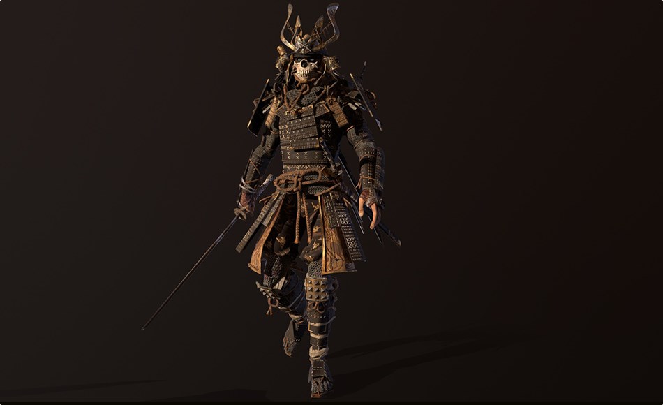 【UE4/5】武士角色 Samurai Remastered