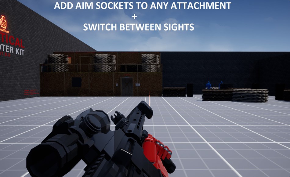 【UE5】战术射击套件 Tactical Shooter Kit V1