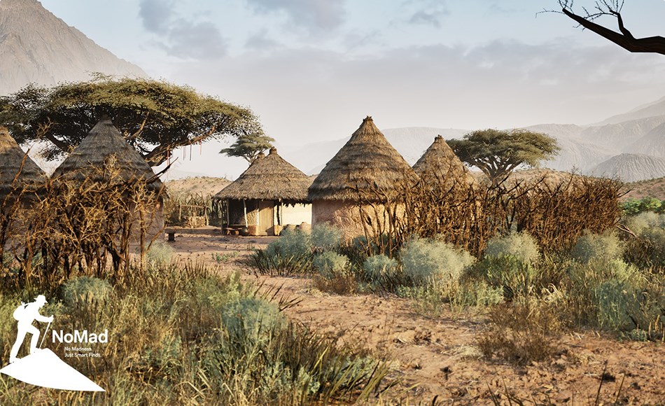 【UE5】非洲村庄部落 African Village