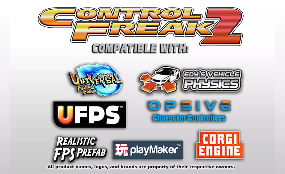 【更新】Unity插件 – 触摸控制系统插件 Control Freak 2 – Touch Input Made Easy 【更新】Unity插件 – 触摸控制系统插件 Control Freak 2 – Touch Input Made Easy
