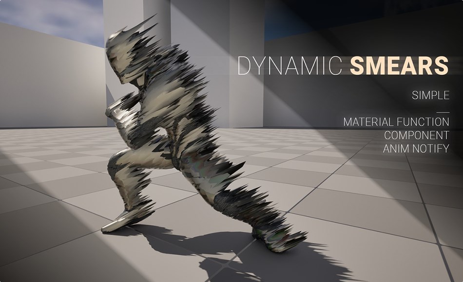 【UE5】拖影效果 Dynamic smears