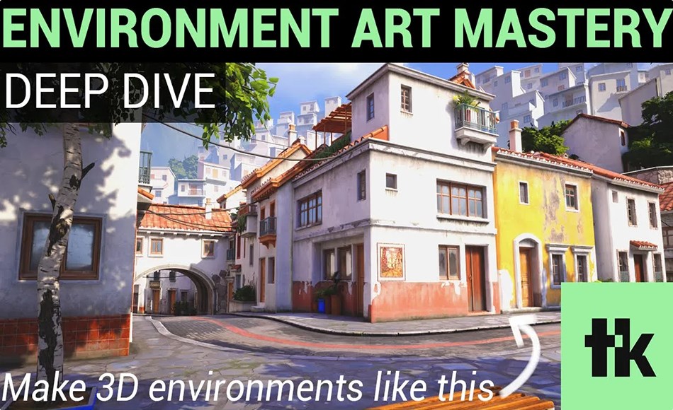 【中文字幕】西班牙小镇场景设计全流程教程 Environment Art Mastery 【中文字幕】西班牙小镇场景设计全流程教程 Environment Art Mastery