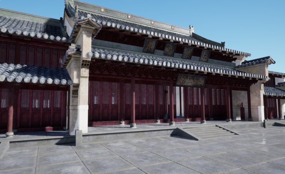 【UE5】中国模块化寺庙 China Modular Temple