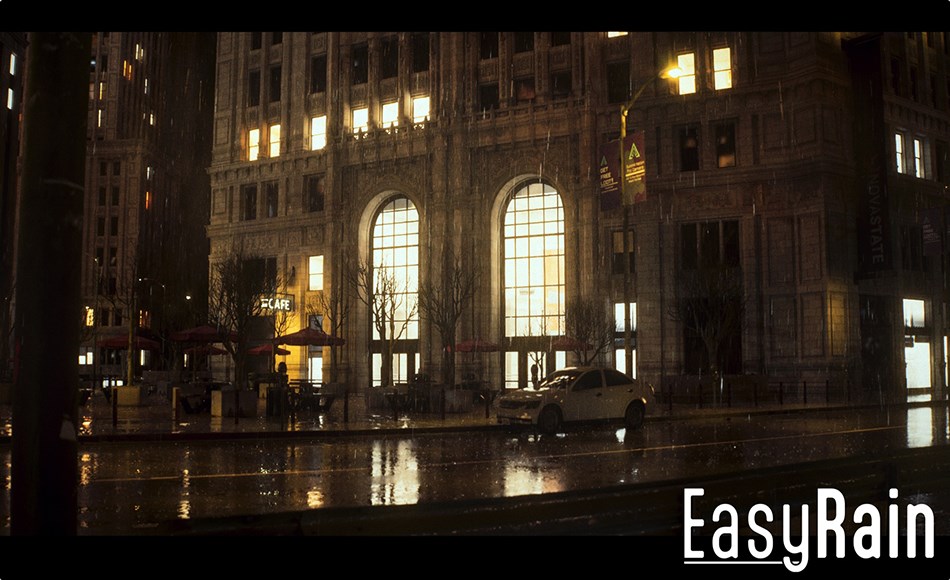 【UE5】写实雨水生成器 EasyRain 【UE5】写实雨水生成器 EasyRain