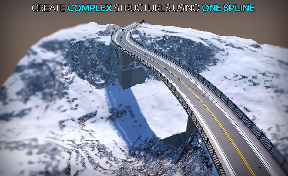 Unity插件 – 样条线编辑工具 Spline Architect Unity插件 – 样条线编辑工具 Spline Architect